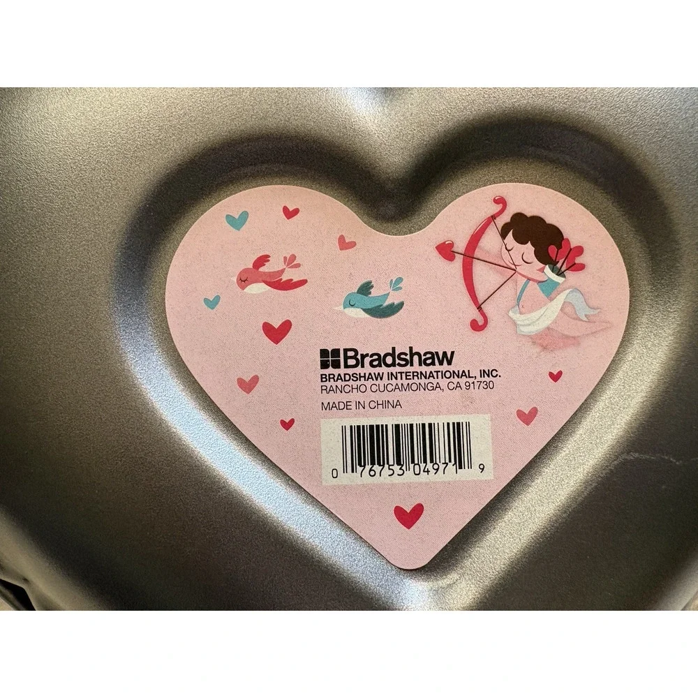 Sweet Creations Sweetheart Cake Pan Heart Shaped Non Stick New